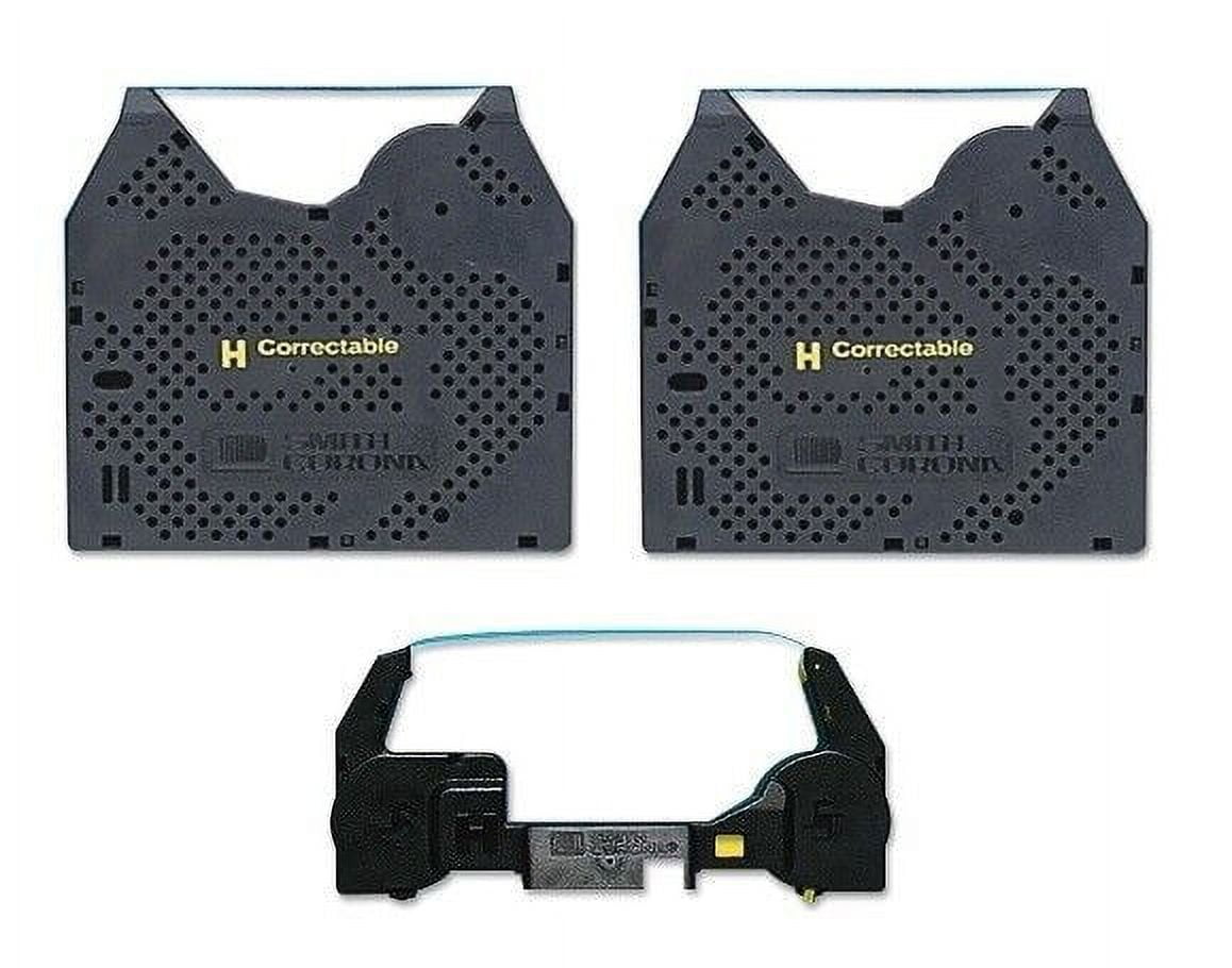 Smith Corona 250DLE 2PK Ribbon and 1PK Correction Tape Cassette + Free Shipping