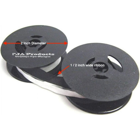 Smith Corona Classic 12 Typewriter Ribbon (Black & White Correction Tape)