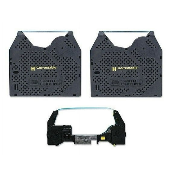 Smith Corona Deville 470 2PK Ribbon and 1PK Correction Tape Cassette + Free Ship