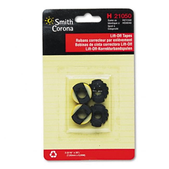Smith Corona  H Series Lift-Off Correction Tape for Typewriters  Two per Pack