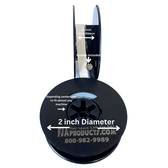 Smith Corona Typewriter Ribbon Black White Correctable Spools - SC-20BW-SCM Compatible