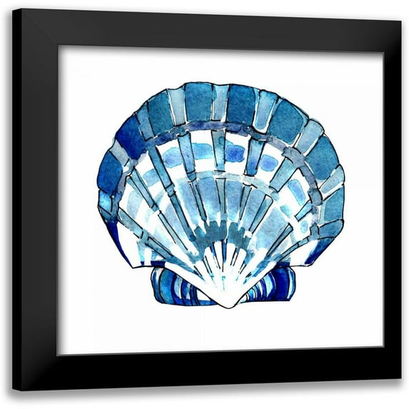 Smith, Crystal 21x20 Black Modern Framed Museum Art Print Titled - Tidal Pool Shell