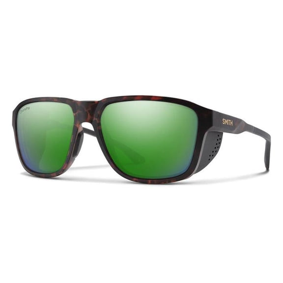 Smith Embark Matte Tortoise Frame,ChromaPop Green Mirror Sunglasses