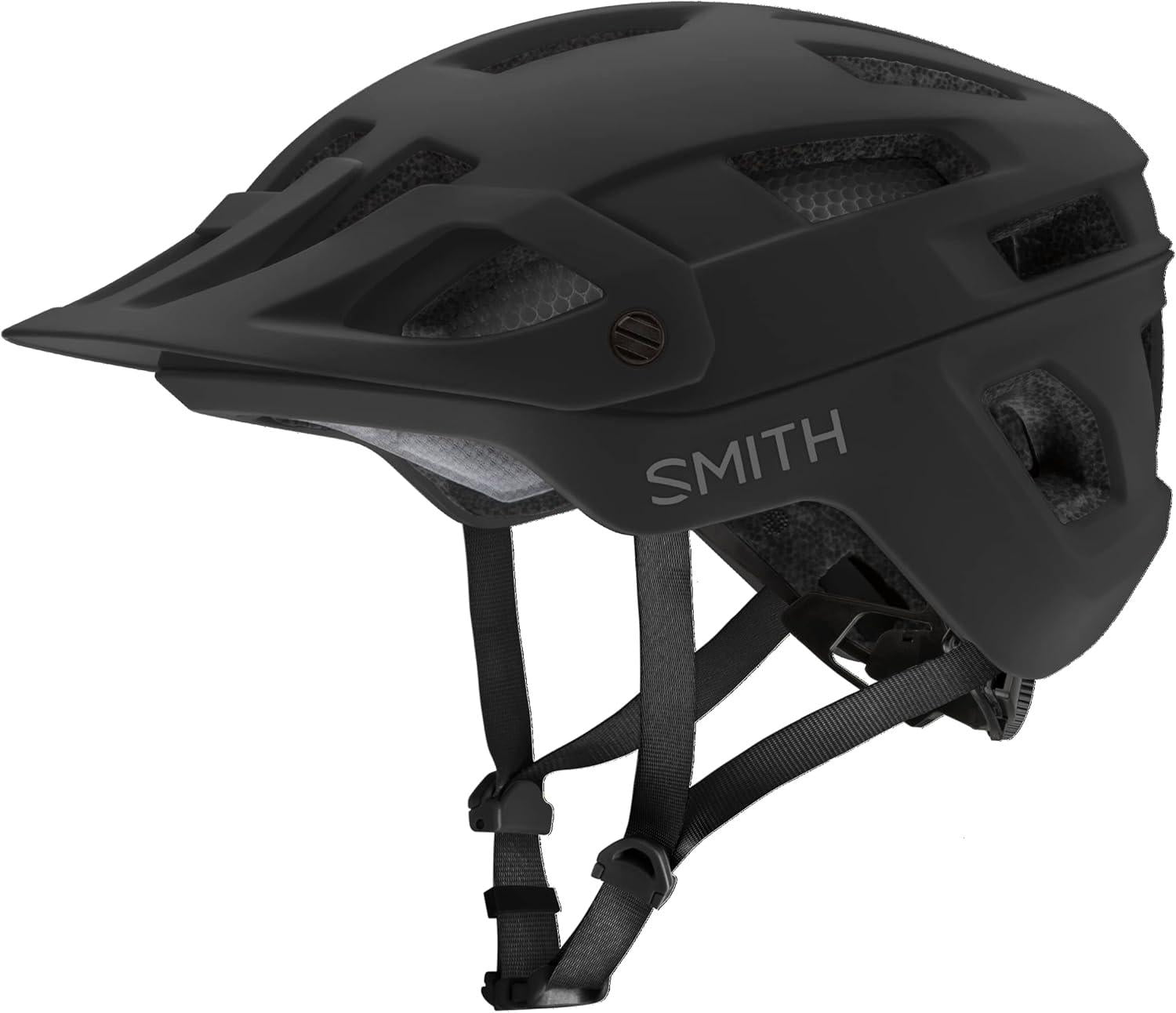 Smith Engage MTB Cycling Helmet, Matte Black, Medium