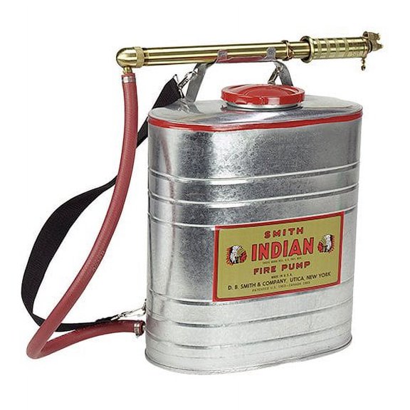 Smith Indian Galvanized Indian Fire Pump - Backpack, 5 Gallon
