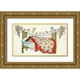 thumbnail image 1 of Smith, Jessie Wilcox 32x20 Gold Ornate Wood Framed with Double Matting Museum Art Print Titled - The children were nestled all snug in their beds, 1 of 4