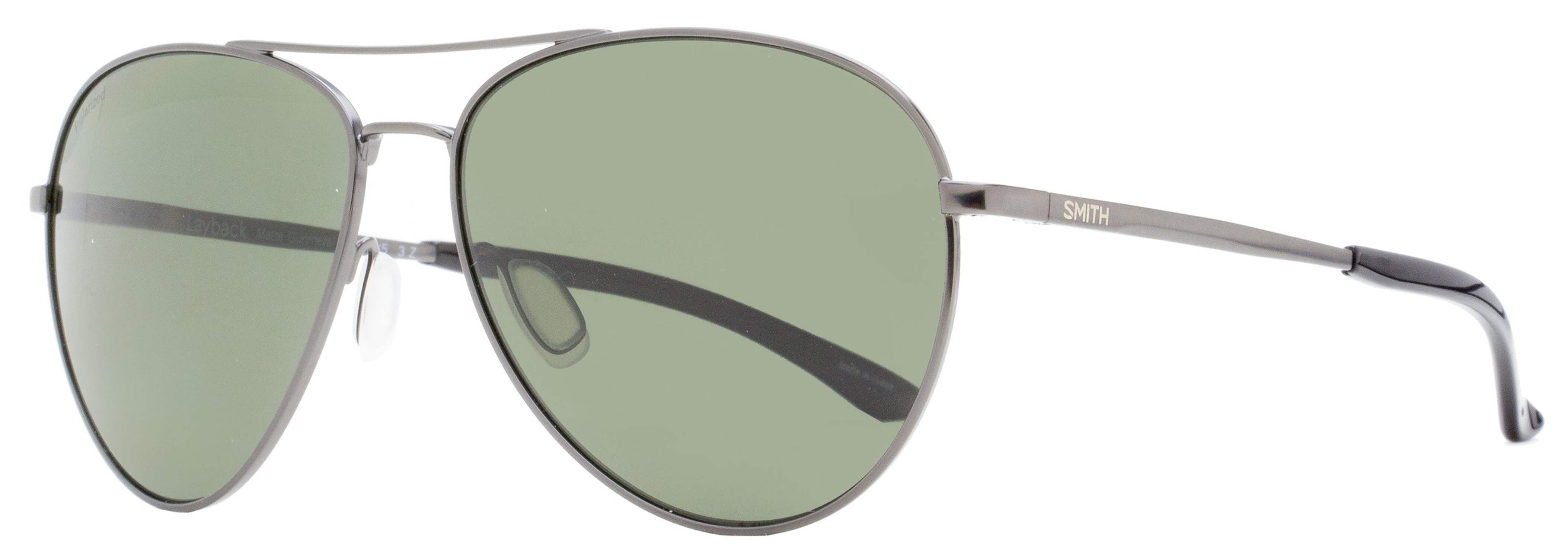 SMITH OPTICS LAYBACK R80 M9 Sunglasses Ruthenium Frame Grey  display picture 2