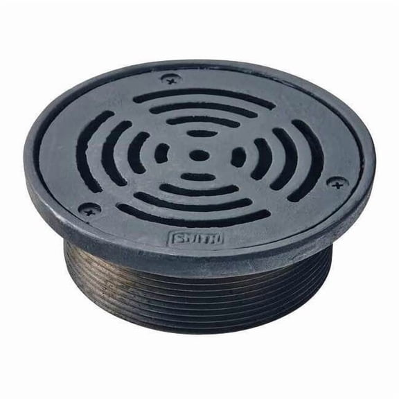 Smith Light Commercial Cast Iron, Adjustable, Floor Drain 210-11