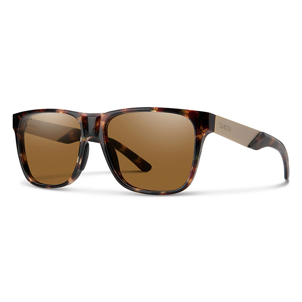 Smith Lowdown Steel Sunglasses Dark Tortoise/ChromaPop Polarized Brown