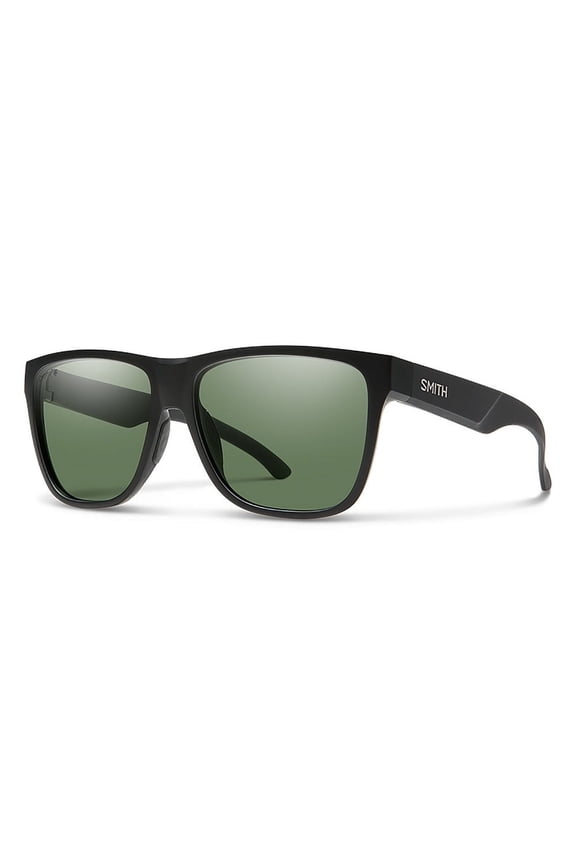 Lowdown XL 2 Matte Black - ChromaPop Polarised Gray Green Sunglasses