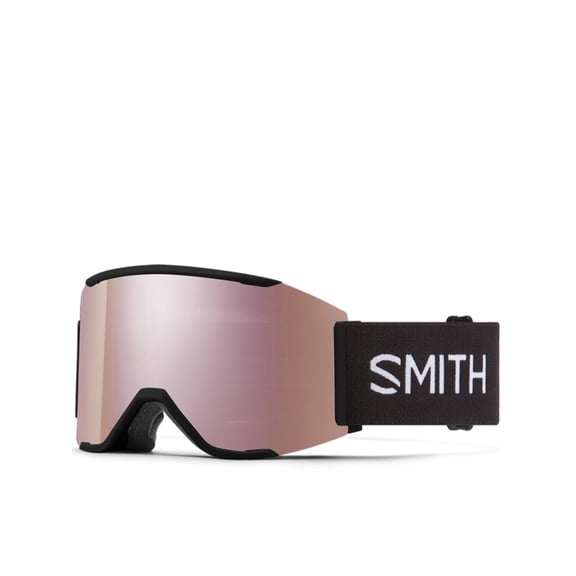 Smith Men's Black Squad Mag Frameless Ski Goggle Black