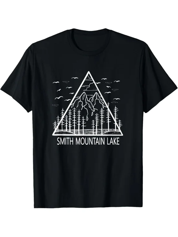 Smith Mountain Lake Camping Hiking Fishing T-Shirt Gift for Dad, Mom, Daughter,