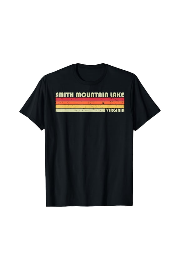 Smith Mountain Lake Virginia Fishing Summer Gift T-Shirt Size S-5XL