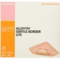 thumbnail image 1 of Smith & Nephew Allevyn Gentle Border Lite Foam Dressing 2” X 2” Adhesive 10 Ct | Hydrocellular Foam Dressing | Sterile Wound Dressing | Hydro Bandaids | Silicone Bandages, 1 of 1