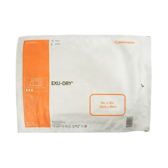 Smith & Nephew Exu-Dry Anti-Shear Absorbent First Aid Gauze, Box of 30