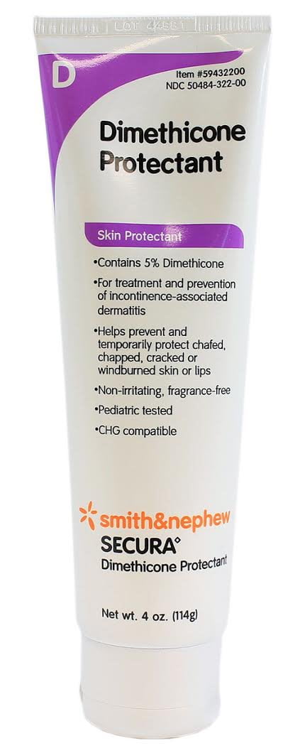 Smith & Nephew Secura Dimethicone Skin Protectant Cream: 1 Count, 4 oz