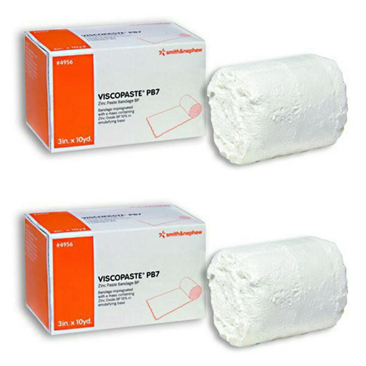 Smith & Nephew Viscopaste PB7 Zinc Paste Bandage, 3 in. x 10 yd. (Pack of 2)
