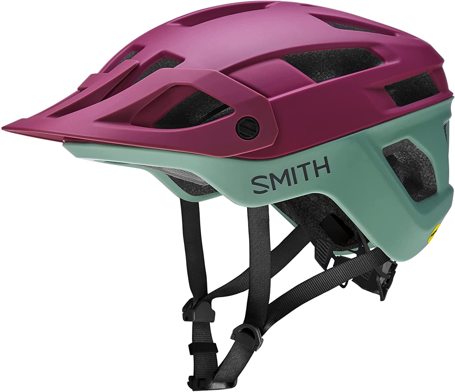 Smith Optics Engage MIPS Bike Helmet Matte Merlot Aloe Men Women Walmart