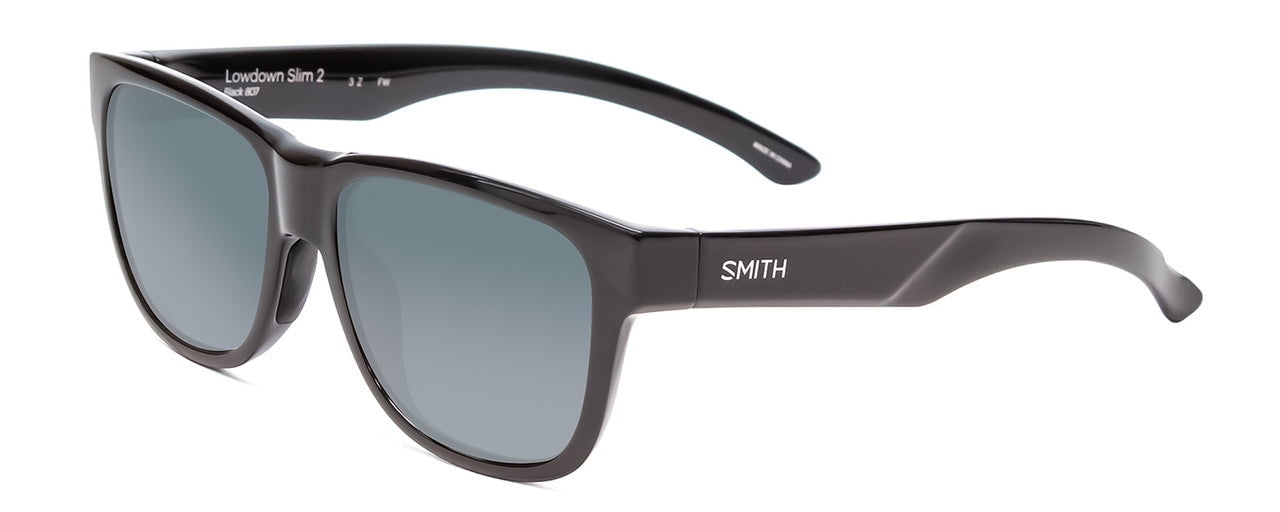 Smith LOWDOWN XL 2 Sunglasses MATTE BLACK GOLD/CHROMAPOP POLARIZED