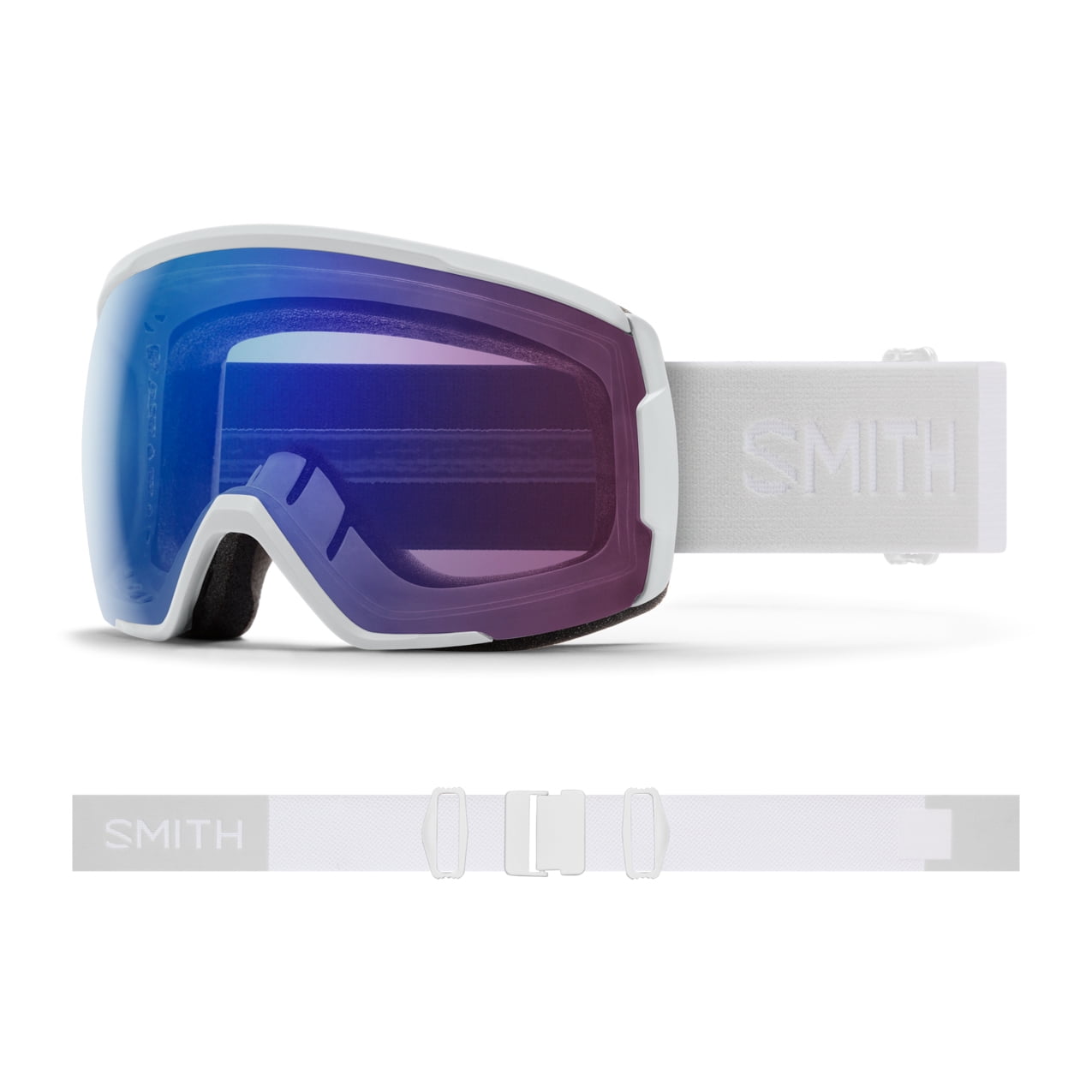 Smith Optics Proxy Goggles - White Vapor; ChromaPop Photochromic Rose Flash