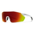 thumbnail image 1 of Smith Optics Reverb ChromaPop Matte White Rimless Shield Sunglasses with Bonus Lens - 2015216HT99X6, 1 of 4