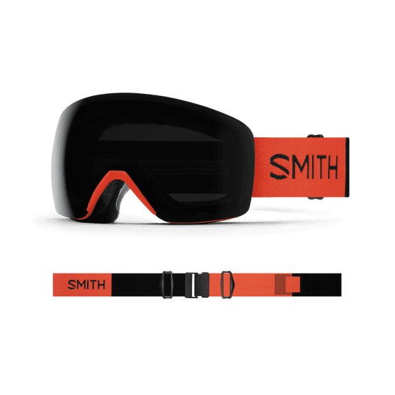 Smith Optics Skyline Goggles - Poppy; ChromaPop Sun Black