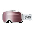 thumbnail image 1 of Smith Optics Youth Daredevil Snowmobile Goggles White Frame/Ignitor Mirror, 1 of 2