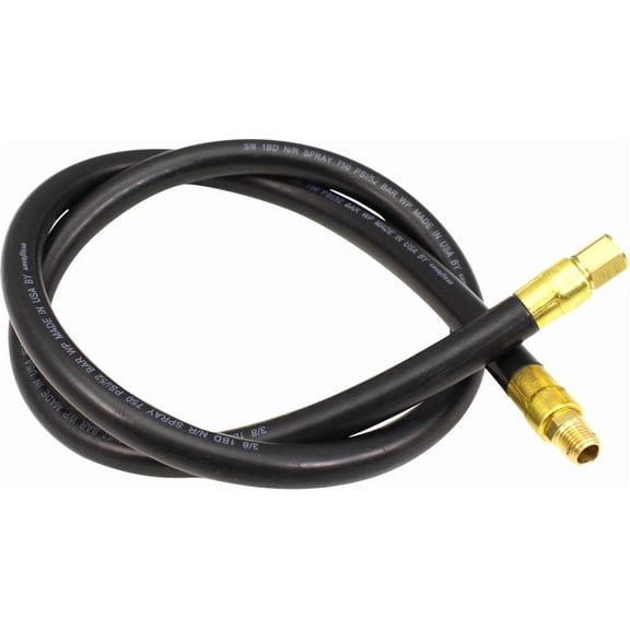 Smith Performance Sprayers Rubber Hose With Brass Fittings 50In