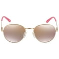 thumbnail image 1 of Smith Prep Polarized Rose Gold Round Unisex Sunglasses 203240 000/JQ 53, 1 of 1