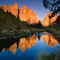 thumbnail image 1 of Smith Rock State Park Poster Print by Ike Leahy, 1 of 2