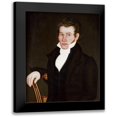 thumbnail image 1 of Smith, Royall Brewster 15x17 Black Modern Framed Museum Art Print Titled - A Portrait of a Gentleman, 1 of 5