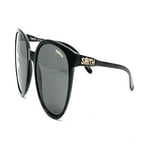 Smith Optics - CHEETAH, Round, injection/propionate, men, SHINY BLACK/GREY