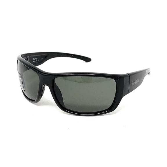 Smith Optics Forge Polarized Mens Sunglasses Black 807 Green-Gray Lens 61-17-135