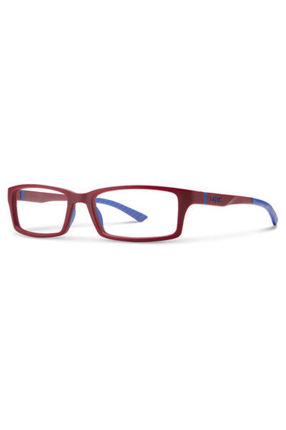 SMT Warwick Eyeglasses 02MF Matte Burgundy Blue