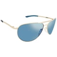 thumbnail image 1 of Smith Serpico Slim 2 ChromaPop Polarized Blue Mirror Pilot Men's Sunglasses SS2CP UGMGD 60, 1 of 2