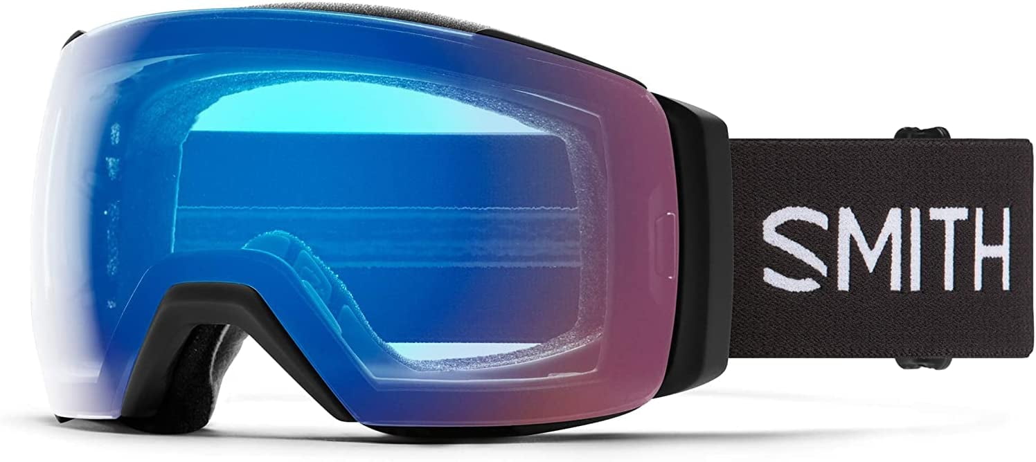 Smith Snow Goggles I/O MAG XL Black ChromaPop Photochromic Rose + Storm Yellow