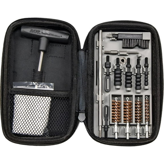 Smith & Wesson Accessories Compact Pistol Handgun Cleaning Kit & Carry Case - 110176