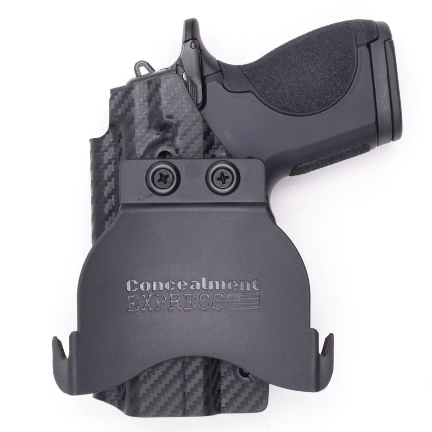 Smith & Wesson CSX 3.1in Paddle Holster Carbon Fiber Black / Right Hand by Rounded Gear