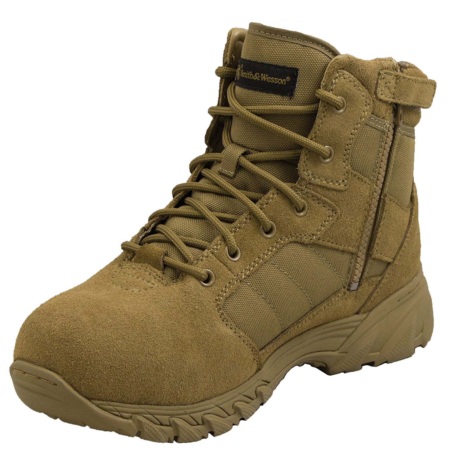 Smith & Wesson® Footwear Breach 2.0 Men's Tactical Side-Zip Boots Smith & Wesson® Footwear Breach 2.0 Men's Tactical Side-Zip Boots