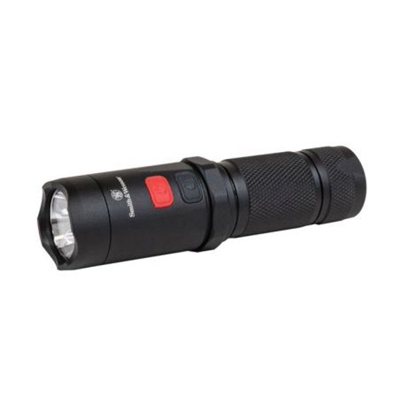 Smith & Wesson Night Guard Elite Dual-Beam Flashlight, Black,