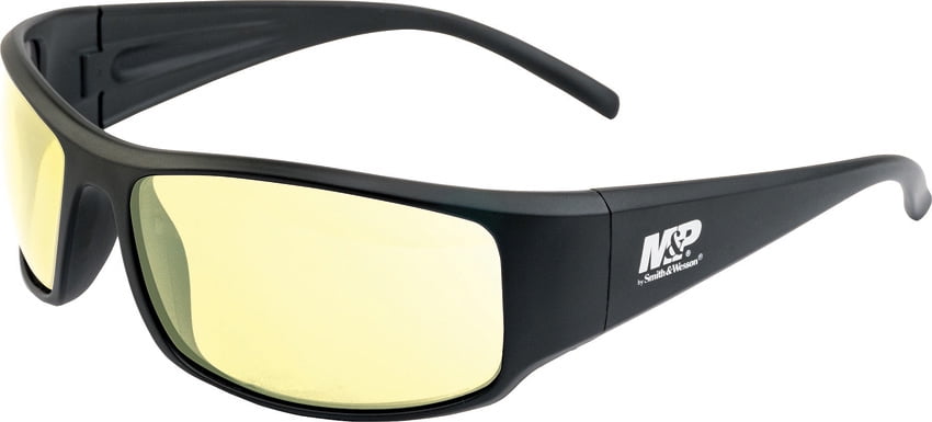 Smith & Wesson S&W M&P Tactical Thunderbolt Shooting Safety Glasses, Amber Lens - 110167