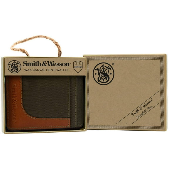 Smith Wesson Wax Canvas Money Clip