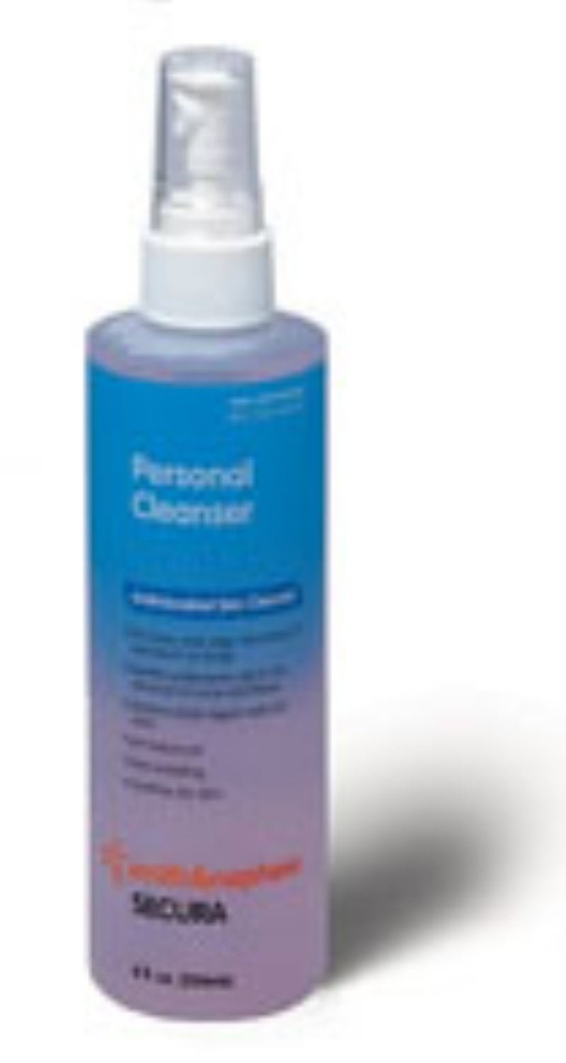 Smith & Nephew SECURA Antimicrobial Perineal Skin Cleanser 8 Oz, Box of 24 Model 59430400