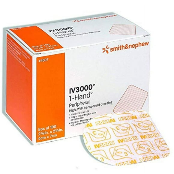 Smith and Nephew OPSITE IV3000 Transparent ADHESIVE FILM DRESSINGS (Each)