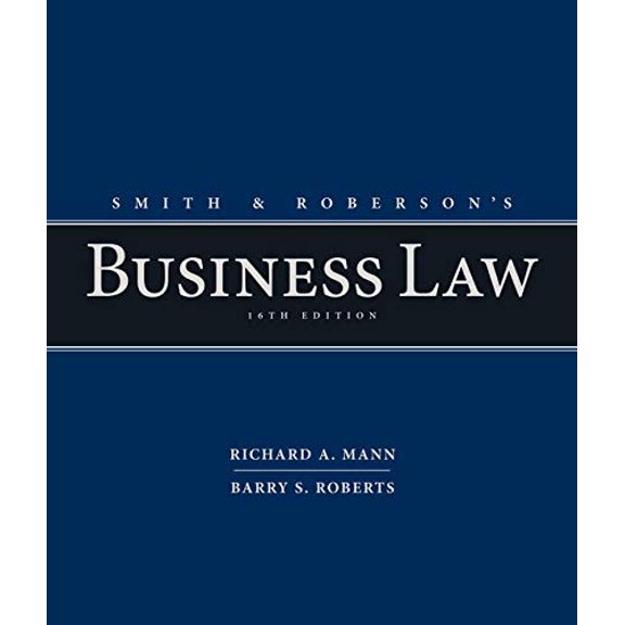 Pre-Owned Smith and Roberson's Business Law