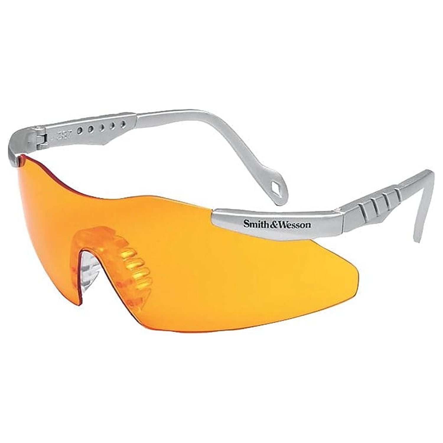 Magnum 3G, Safety Glasses, Uncoated, Clear Lens, Black Frame, Frameless 19822