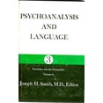thumbnail image 1 of Pre-Owned Smith: ?psychoanalysis? & Language Paperback, 1 of 1