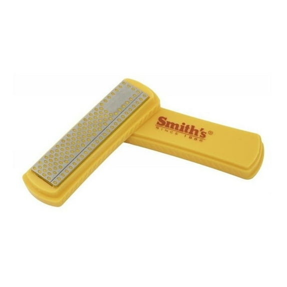 Smith's 50924 4" Diamond Sharpening Stone - Coarse Yellow