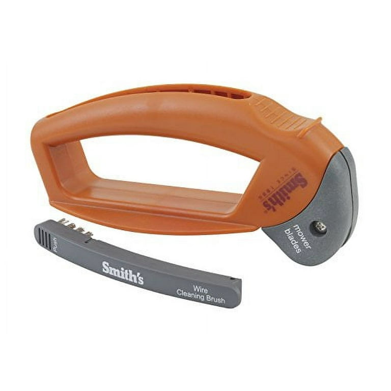Smith s 50603 Lawn Mower Blade Shop Essentials Sharpener Orange