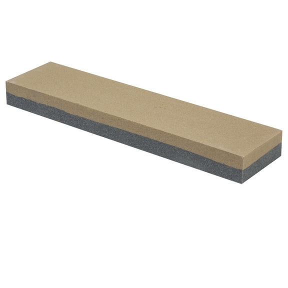 Smith’s 50821 8” Dual Grit Combination Sharpening Stone – Gray